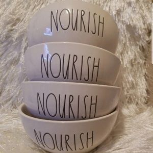 Rae Dunn "Nourish" Bowls
